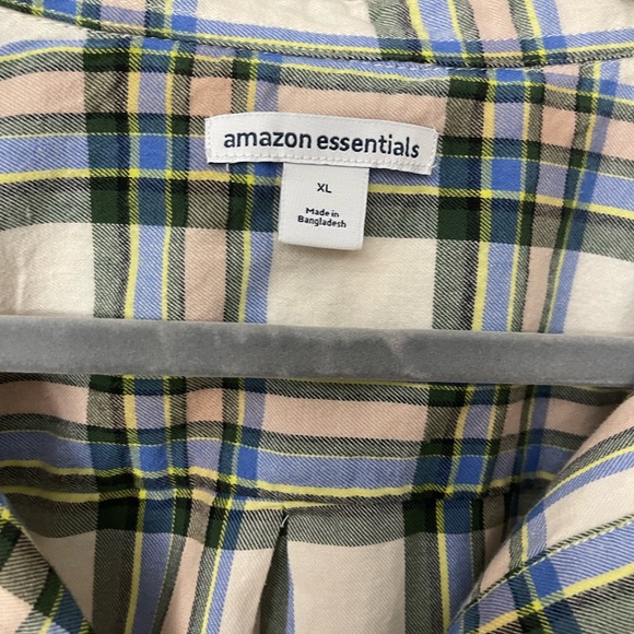 Amazon Essentials Plaid Flannel Top - Picture 3 of 8